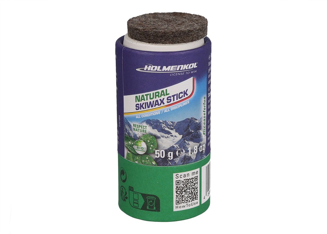 vosak natural VOSAK ZA SKIJE HOLMENKOL NATURAL STICK 50gr - Slika 1