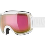 SKI NAOČARE UVEX DH 2000 FM white/mirror pink rose S2