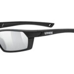 NAOČARE UVEX SPORTSTYLE 225 black mat-silver