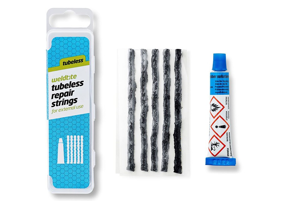 FLEKICE-TUBELLES-MINI WELDTITE LIJEPAK + ŽICE TUBELESS SET ZA POPRAVKU - Slika 1
