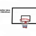 TABLA KOŠARKAŠKA 180 x 105CM POLIESTER