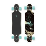 LONGBOARD STREET SURFING CURVE DROP THROUGH FREERIDE 39" WOLF