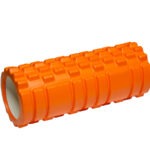 VALJAK ZA PILATES BLACK 33cm - Ø15cm ORANŽ