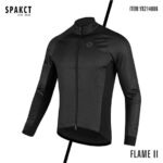 JAKNA BIC. MUŠKA SPAKCT FLAME II WINDBRAKER Crna