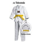 KIMONO ZA TEKVONDO SA BIJELIM POJASEM