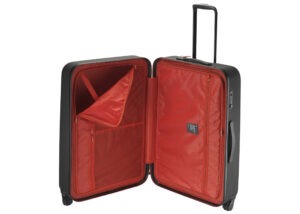 KOFER SCOTT TRAVEL HARDCASE 110 black-red clay - Slika 3