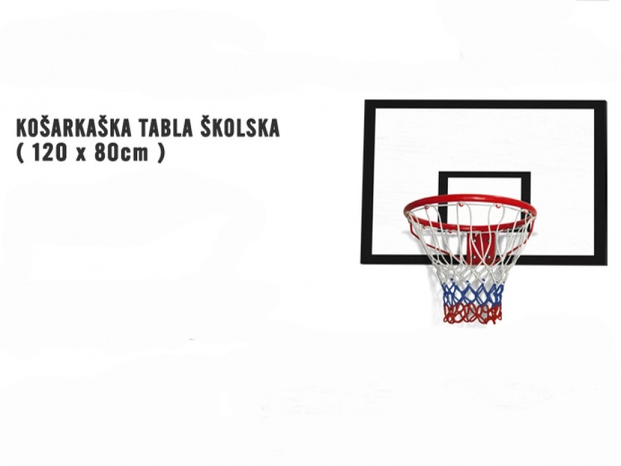 kosarkaskaManja TABLA KOŠARKAŠKA 120 x 95CM POLIESTER - Slika 1