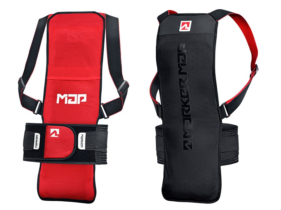 protektor-majica PROTEKTOR MARKER BP LIGHT MAP 2.0 black - Slika 1