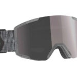 SKI NAOČARE SCOTT SHIELD RECYCLED Raw Grey/Enhac. Silver Chrome