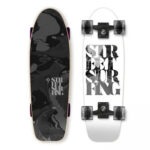 LONGBOARD STREET SURFING CRUISER KICKTAIL 28" White Soul
