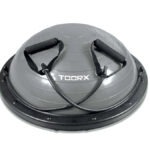 BOSU LOPTA PRO TOORX SA EKSPANDERIMA 58cm grey-black