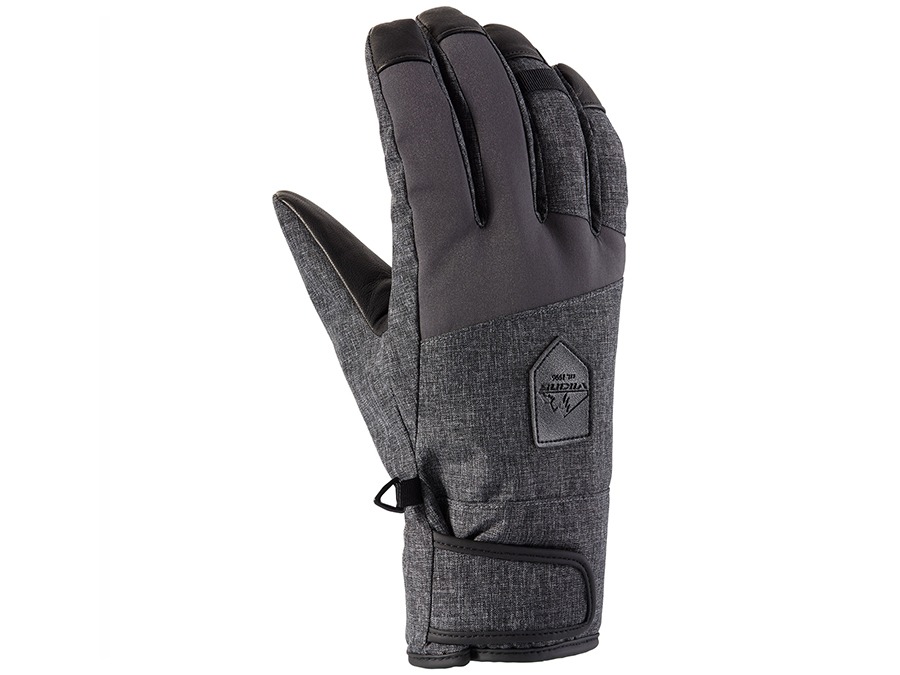 viking-hjort SKI RUKAVICE VIKING HJORT dark grey/melenge - Slika 1