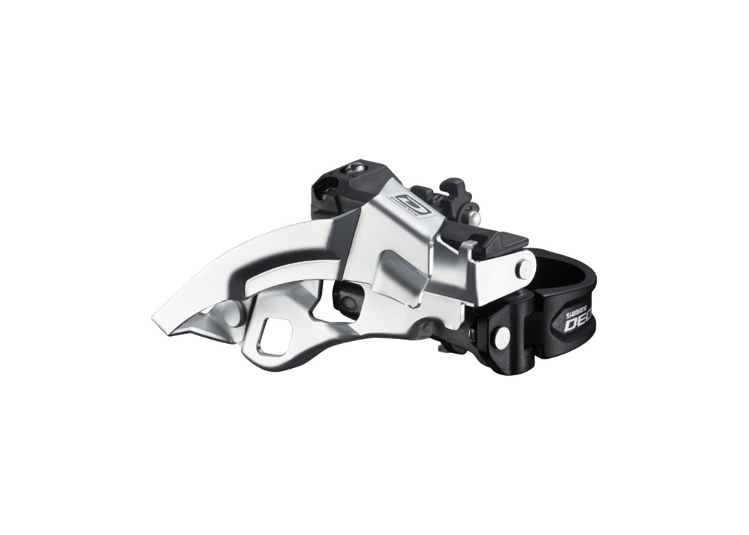 Shimano-FD-M610 PREDNJI MJENJAČ SHIMANO DEORE FD-M610 3X10 34.9mm TOP-SWING DUAL-PULL - Slika 1