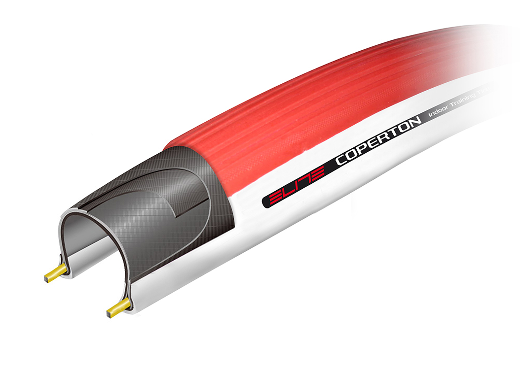 elite-coperton-trainer-tyre-700x25_ SPOLJNA GUMA ELITE COPERTON ZA TRENAŽER 700 x 25c - Slika 1