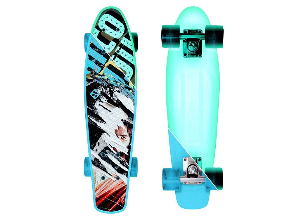 street-surfing-beach-board-glow-rough-poster-cruiser PENNYBOARD STREET SURFING BEACH BOARD GLOW Rough Poster - Slika 1