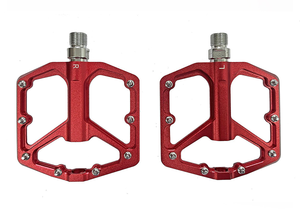 pedale crvene PEDALE ALU MTB K-203 Red - Slika 1