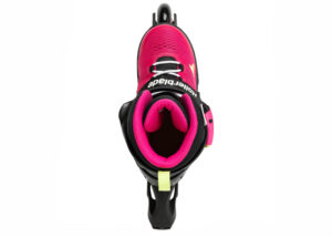ROLERI PODESIVI ROLLERBLADE MICROBLADE Pink/Light Green - Slika 6