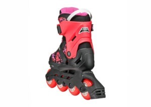 ROLERI PODESIVI ROLLERBLADE MICROBLADE SL Black/Coral - Slika 5
