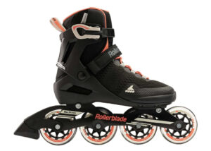 ROLERI ROLLERBLADE SIRIO 84 Black/Coral - Slika 2