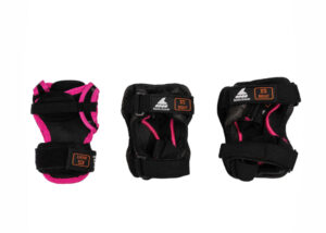 SET ŠTITNIKA ROLLERBLADE SKATE GEAR JR 3/1 Black/Pink - Slika 2