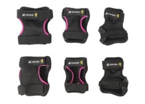 SET ŠTITNIKA ROLLERBLADE SKATE GEAR 3/1 Black/Purple - Slika 4