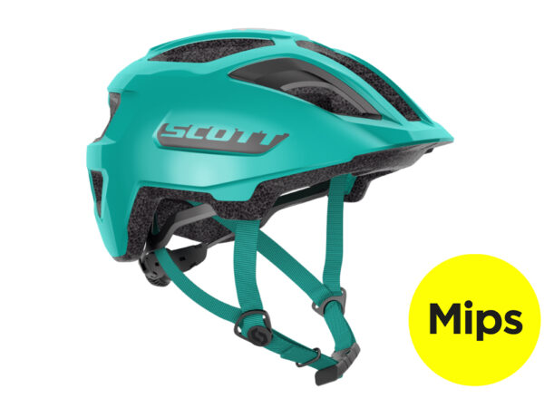 KACIGA DJEČIJA SCOTT SPUNTO PLUS JUNIOR Soft Teal/Green