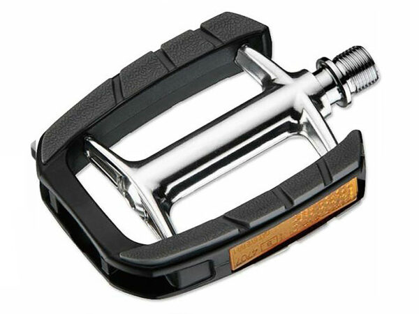 PEDALE ALU URBAN/TREKKING VP-615 Black-Silver