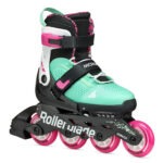 ROLERI PODESIVI ROLLERBLADE MICROBLADE XT Black/Sea Green