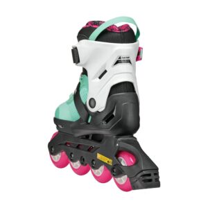 ROLERI PODESIVI ROLLERBLADE MICROBLADE XT Black/Sea Green - Slika 3
