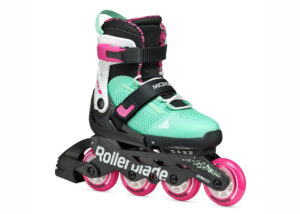 ROLERI PODESIVI ROLLERBLADE MICROBLADE XT Black/Sea Green