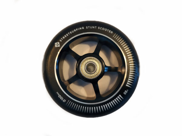 TOČAK ZA TROTINET STREET SURFING 100mm ABEC7 Black