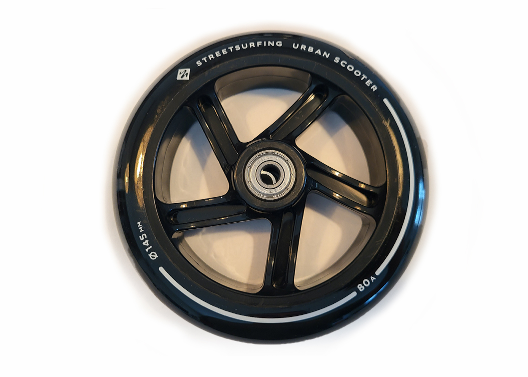 SS-145mm TOČAK ZA TROTINET STREET SURFING 145mm ABEC7 Black - Slika 1