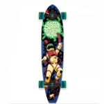 LONGBOARD STREET SURFING CUT KICKTAIL 36" Astronaut