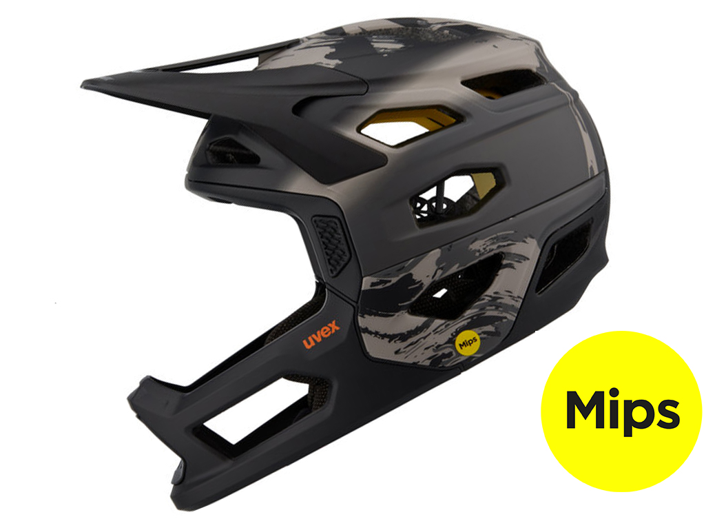 uvex-revolt-mips KACIGA UVEX REVOLT MIPS Brown/Orange - Slika 1