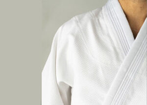 KIMONO ZA DŽUDO BIJELI - BLUE LABEL 550g - Slika 4