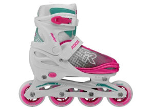 PODESIVI ROLERI ROCES JOKEY X Girl White/Pink